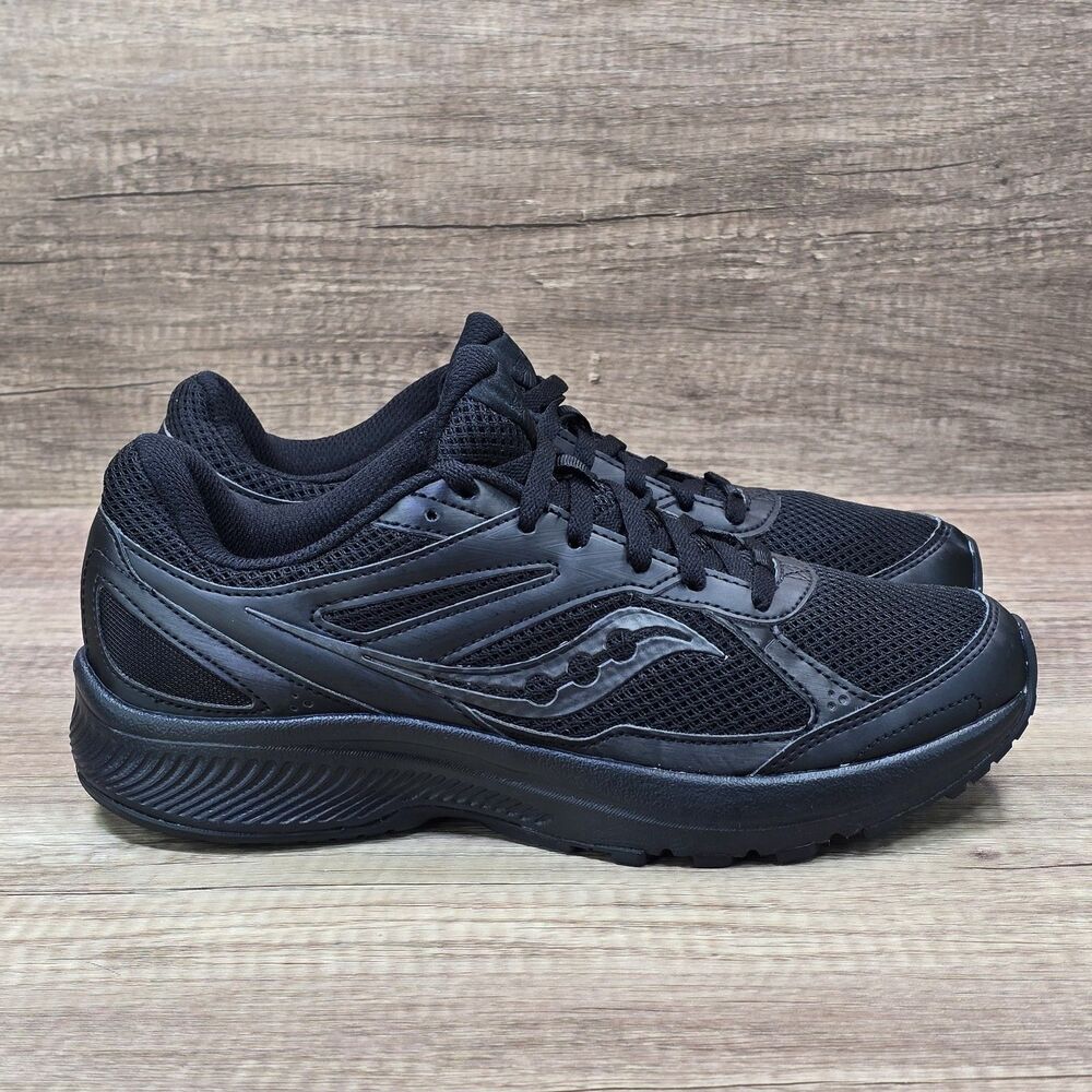 Saucony Cohesion 14 Women's Size 10 Tripple Black Running Shoes (S10628-5) NEW